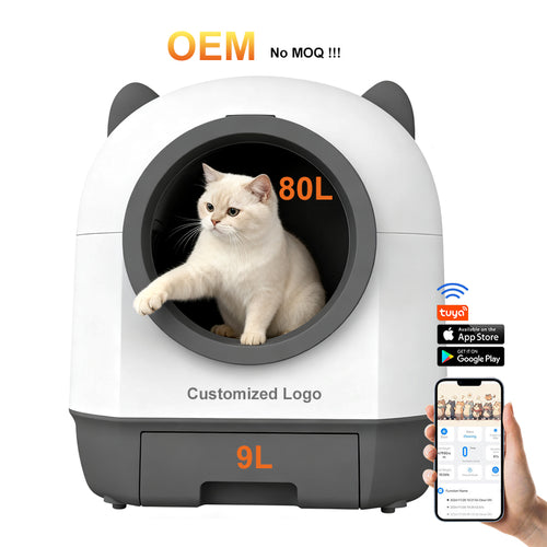 Self-cleaning cat litter box 80L OEM
